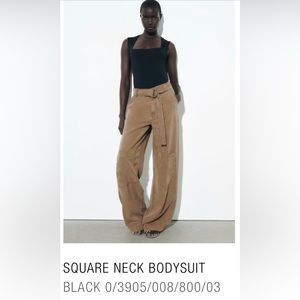 Zara Square Neck Bodysuit